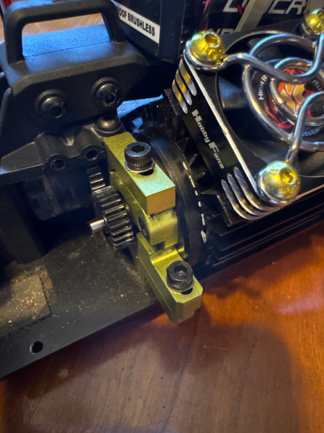 Customer photo review of Adjustable Motor Mount For RZ001 and XTS-F10