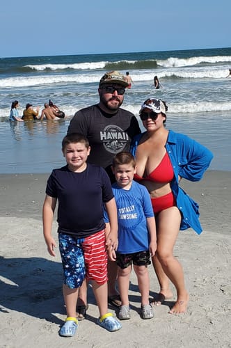 Customer photo review of 'Uplift' Plunging Bikini Top
