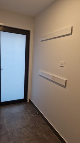 Customer photo review of Wall Mounted Drying Rack - Foldable Indoor and Outdoor Drying Rack