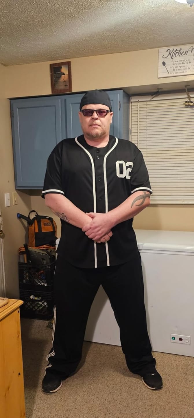 Customer photo review of Custom Black White Classic Style Authentic Baseball Jersey
