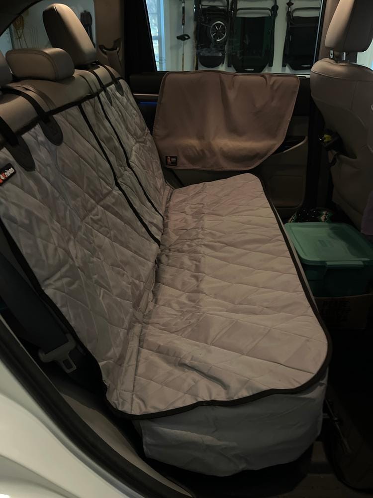 Customer photo review of Rear Seat Cover for Fold Down Seats with Hammock - Regular
