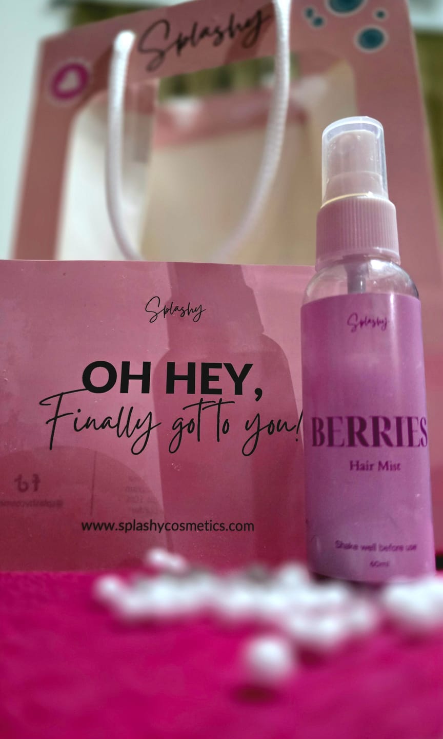 Customer photo review of Splashy™ Hair Mist