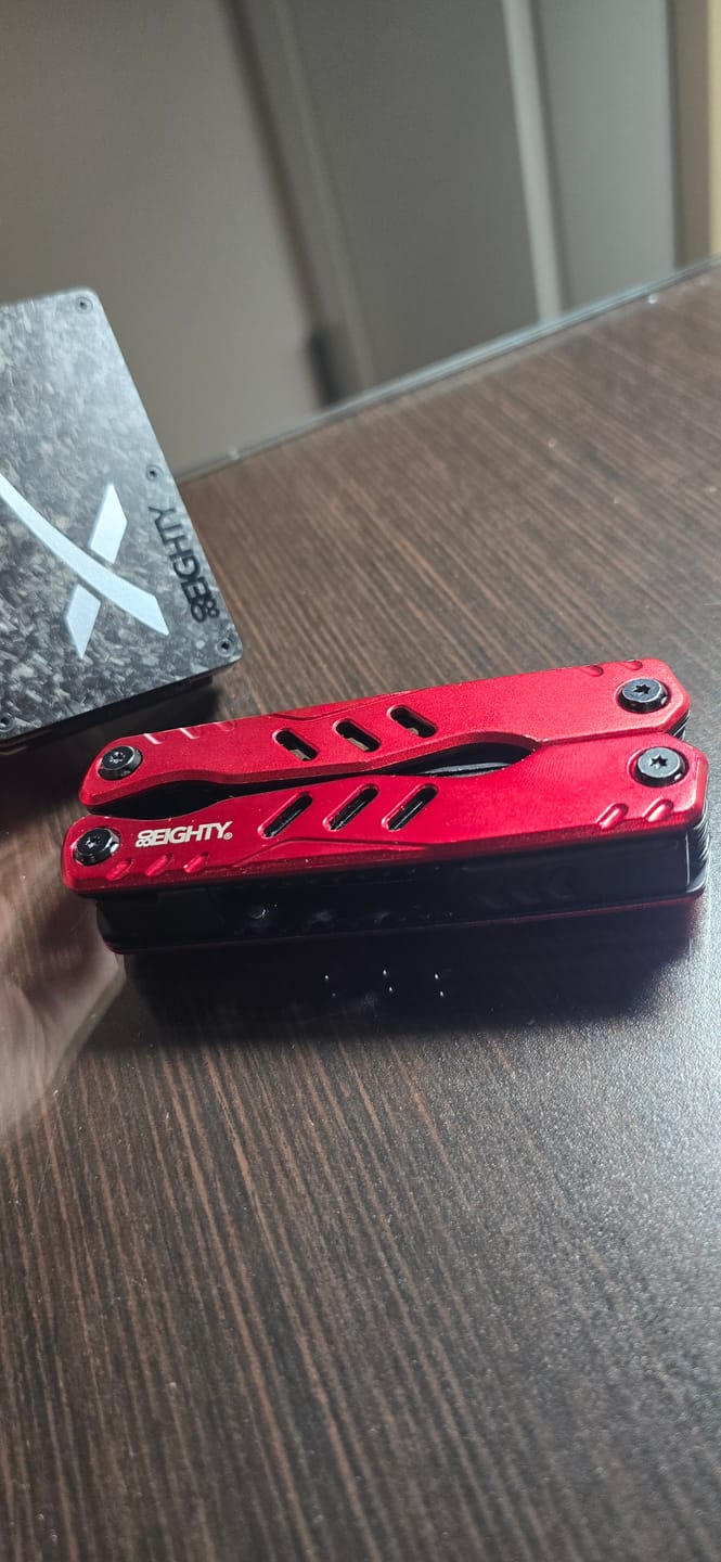 Customer photo review of 80Eighty® Multi-Tool - Red