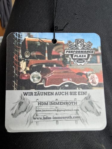 Björn I. review of Duftbaum mit ihrem personalisierten Logo bedruckt image 2 out of 2