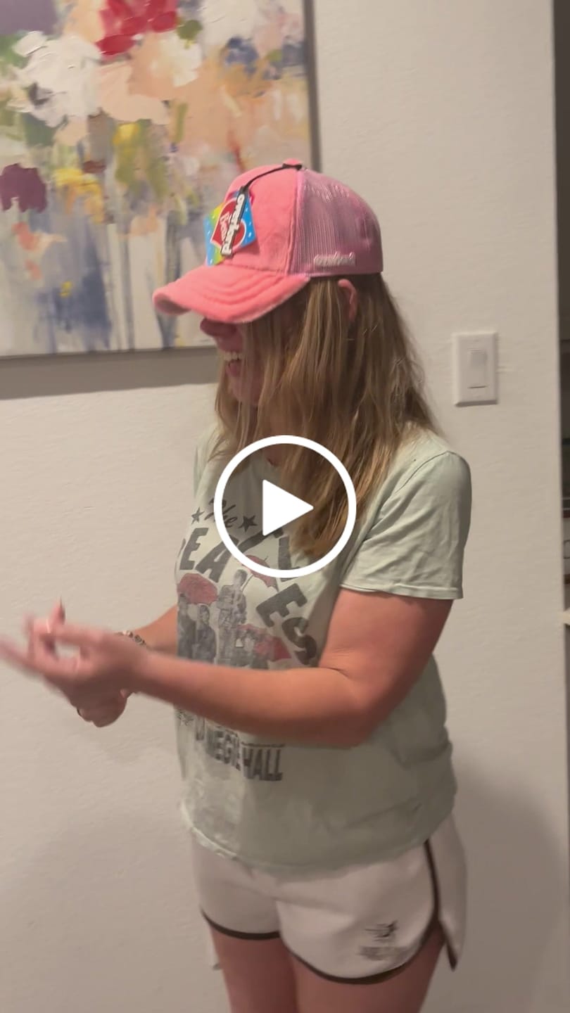 Customer video review of OVERLORD X Care Bears:  Love-A-Lot Bear Trucker Cap