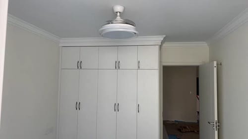 Customer photo review of WOW 42in Retractable Ceiling Fan Chandelier-wow5027
