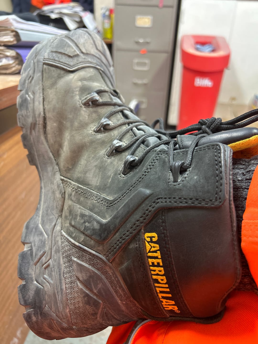 Customer photo review of Everett S3 WP Safety Boot S1 Black