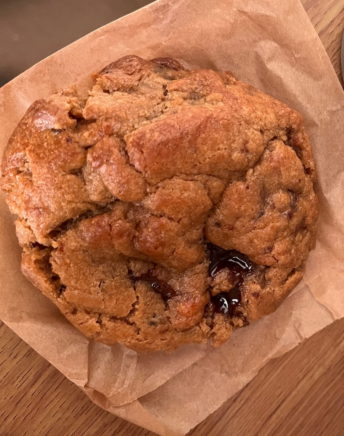 Customer photo review of Sticky Toffee Pudding New York Cookie