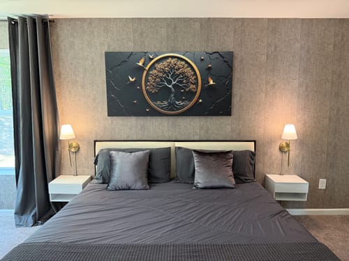 Customer photo review of 3D Celtic Tree of Life Wall Art IV