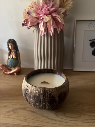 Customer photo review of Coconut Candle - Journey Range