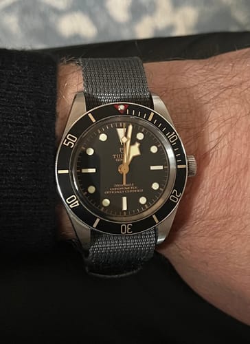 Customer photo review of Glomar Explorer - Hook And Loop Watch Strap