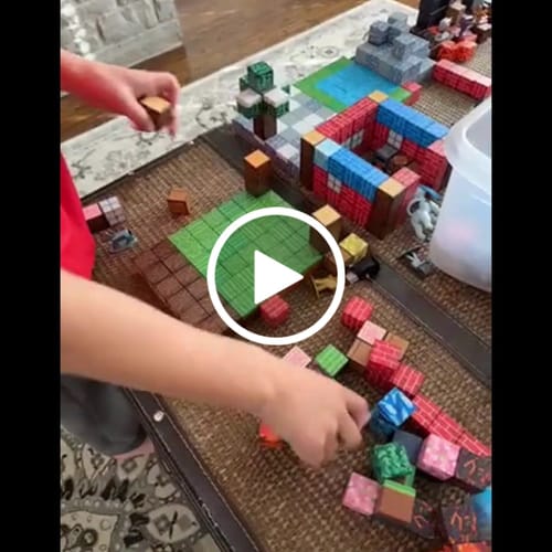 Customer video review of מיינקראפט- בוב ספוג