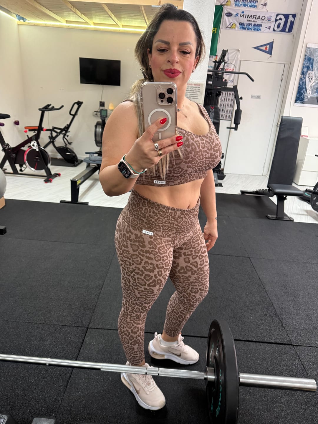 Customer photo review of Leggings Push Up Wild Essence BambùFIR Caramel