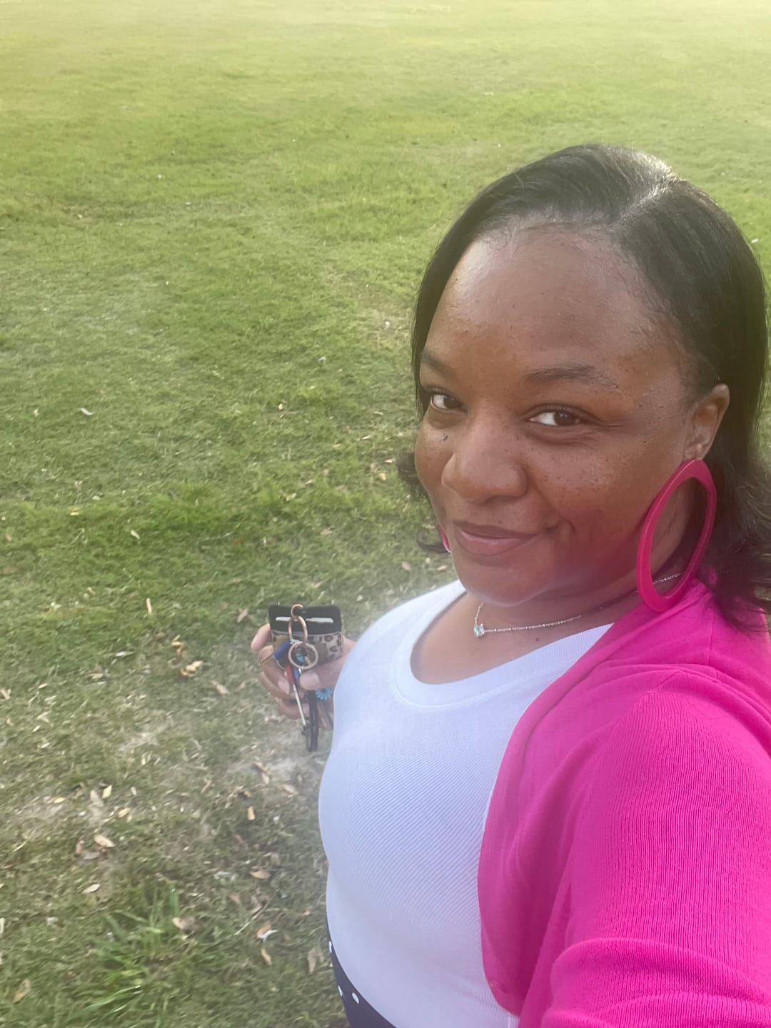 Customer photo review of Basics. Never Basic - Hoop Earring - 19 Colorways