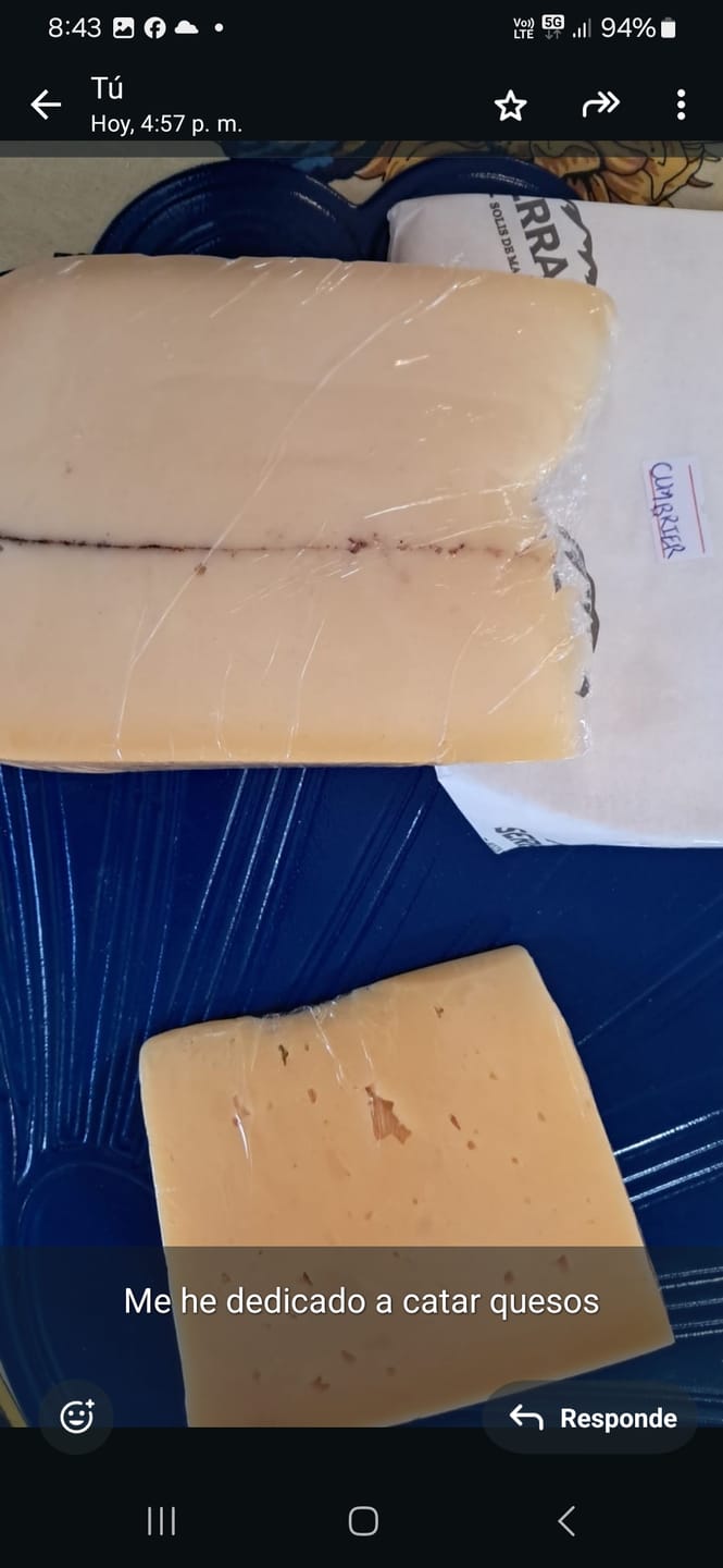Customer photo review of Queso Tierno de Oveja