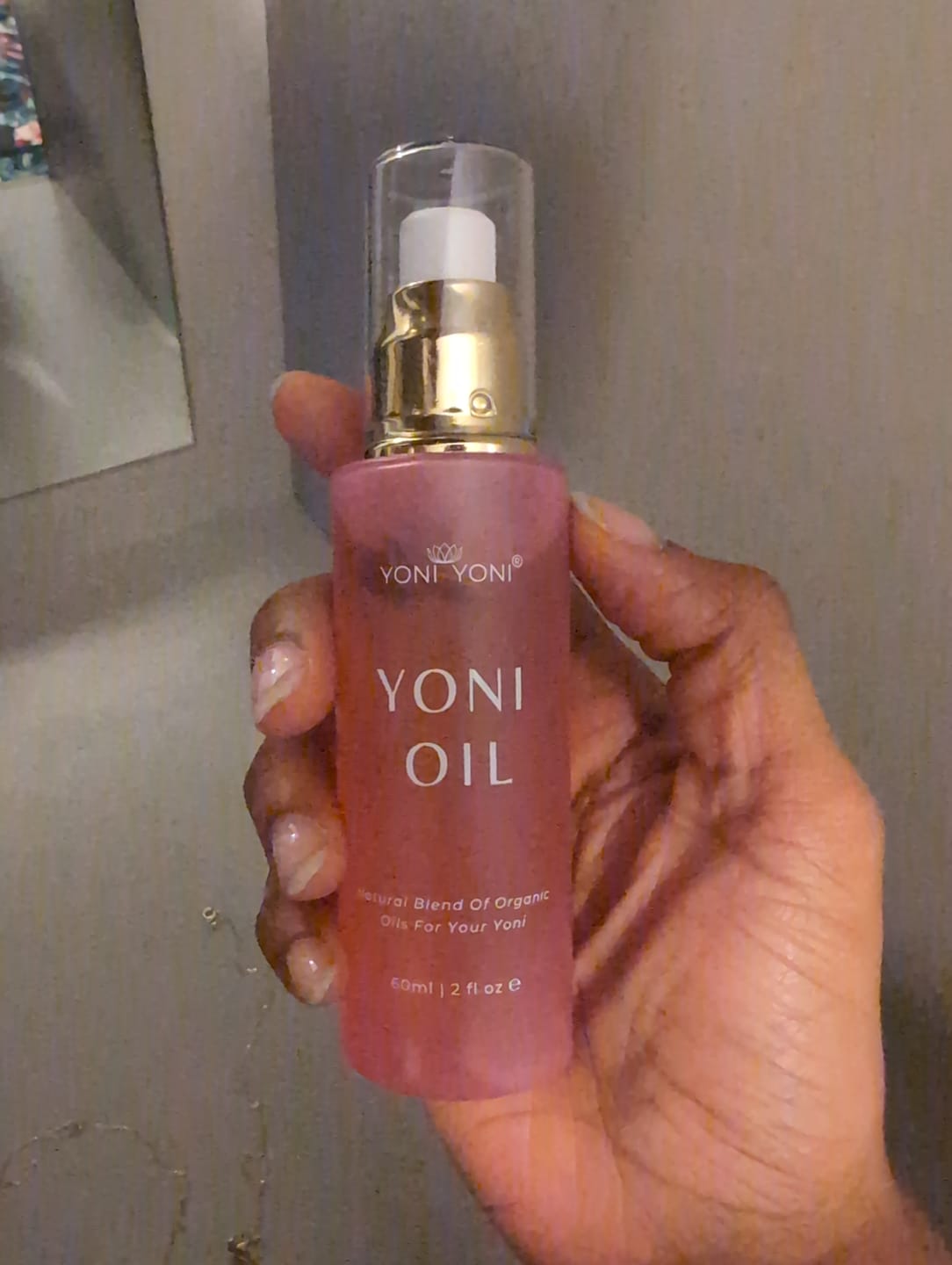 Customer photo review of Yoni Oil