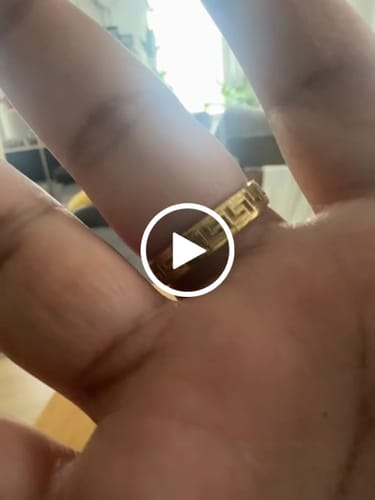 Customer video review of Ancient Greek Band Ring