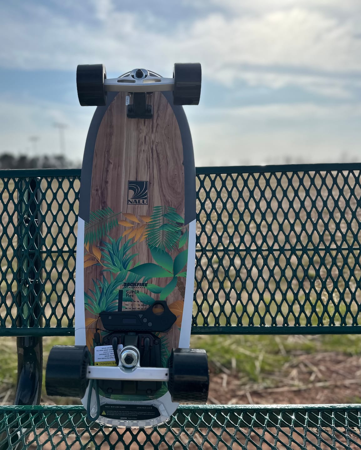 Customer photo review of Backfire Nalu Electric Surf Skate