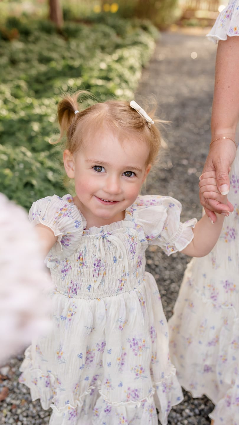 Customer photo review of Crinkled Chiffon Dress - Antique White
