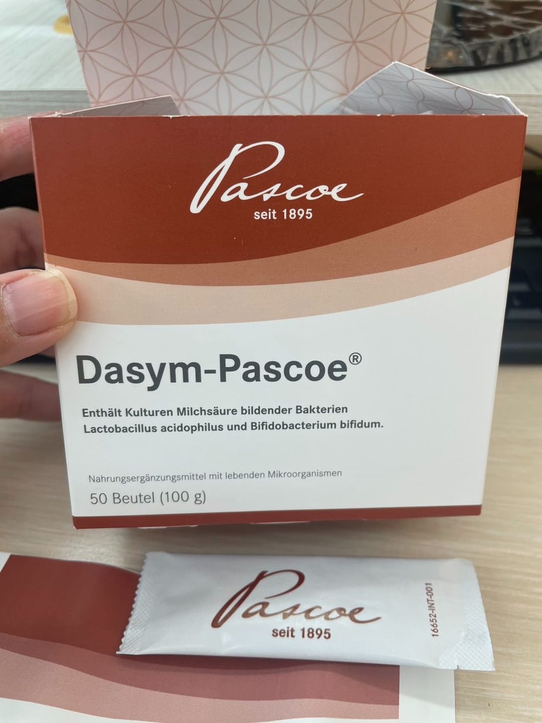 Customer photo review of 益生菌Dasym pascoe 勁優利乳酸菌粉 50包/盒