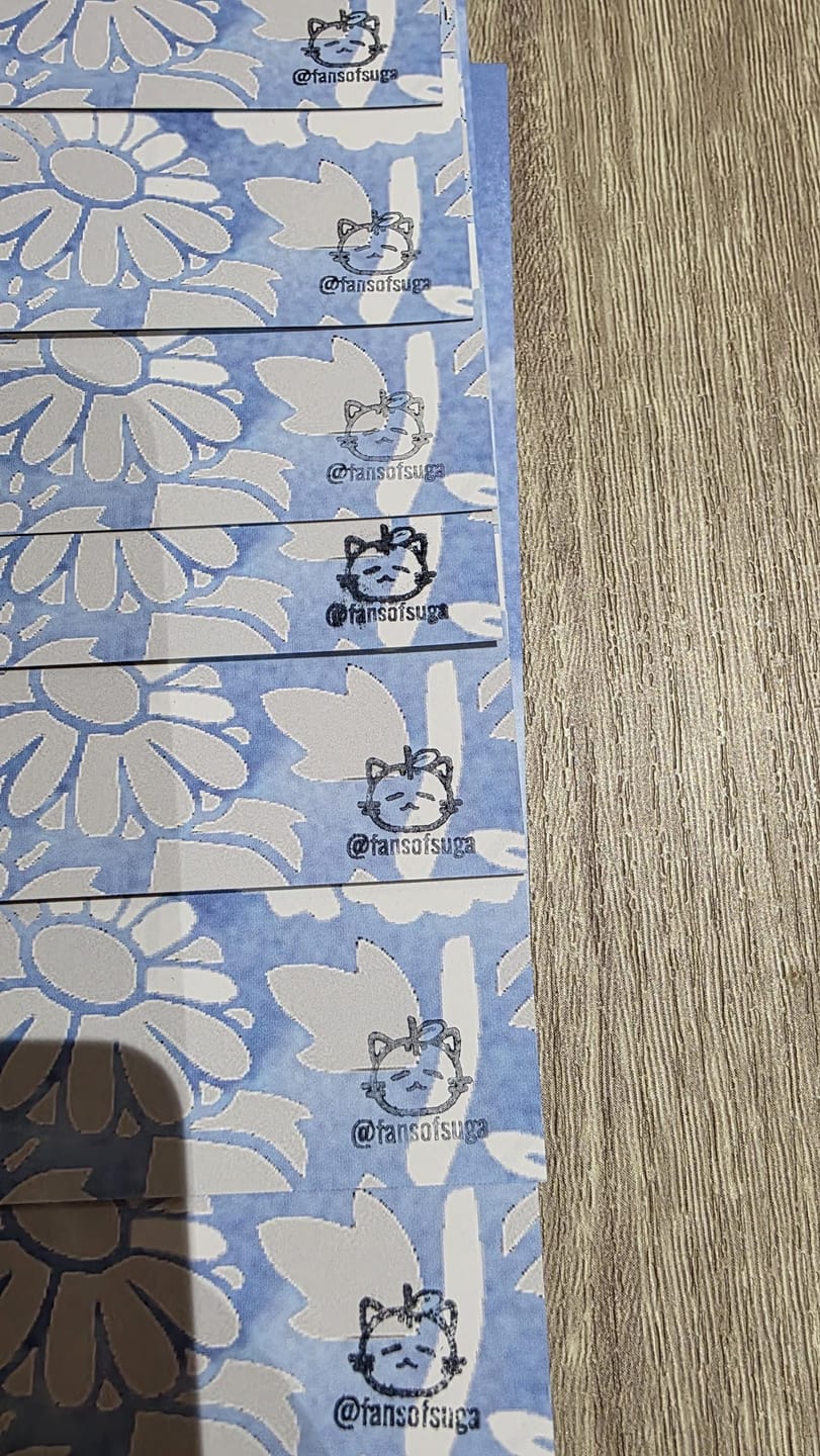 Customer photo review of Small Wood Stamp