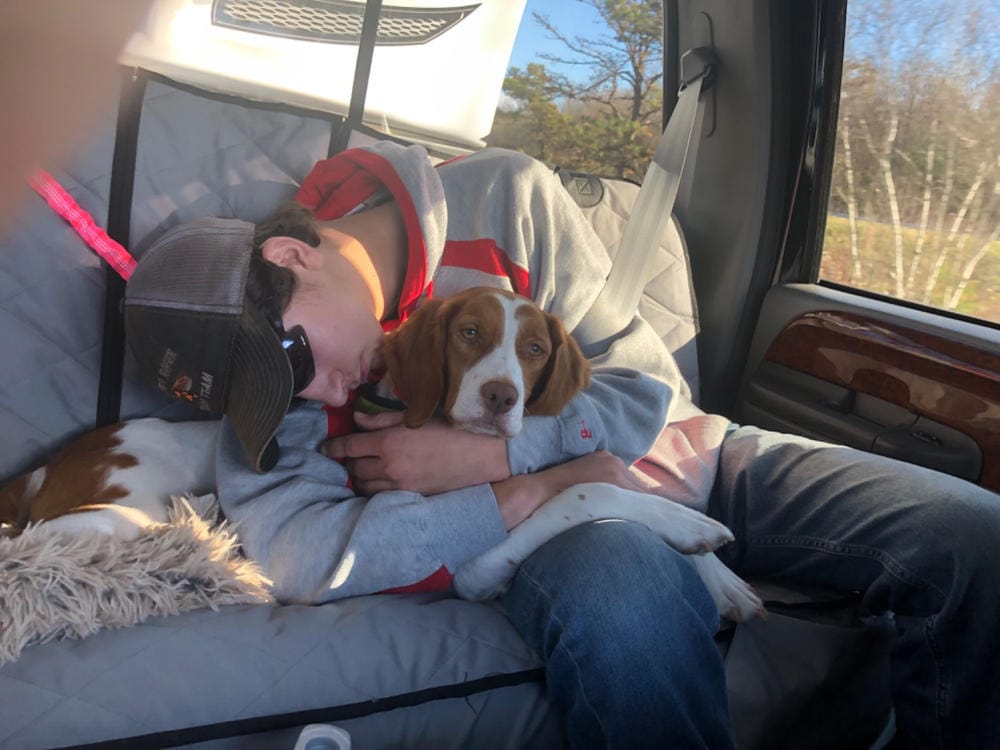 Customer photo review of Rear Seat Cover for Fold Down Seats - No Hammock - Regular