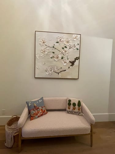 Customer photo review of Blossom Grace: Textured Floral