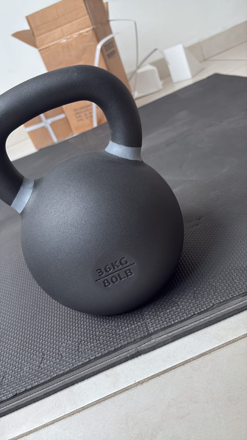 Customer photo review of Kettlebell Premium 4 a 36 kg IRONSIDE