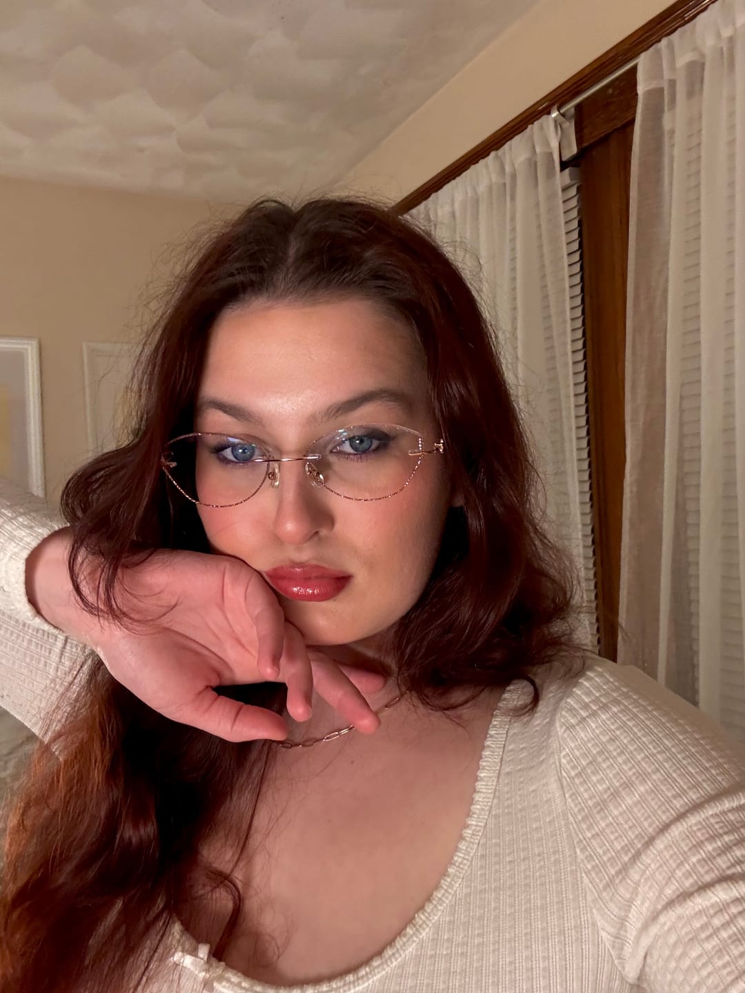 Customer photo review of Daisy Eyeglasses