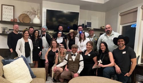 Customer photo review of Expansion Pack - A Wine Tasting Themed Murder Mystery Game Kit