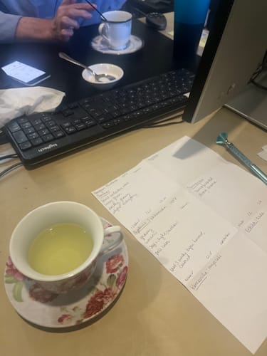 Customer photo review of Japanese Tea Sampler Mega 22 pack