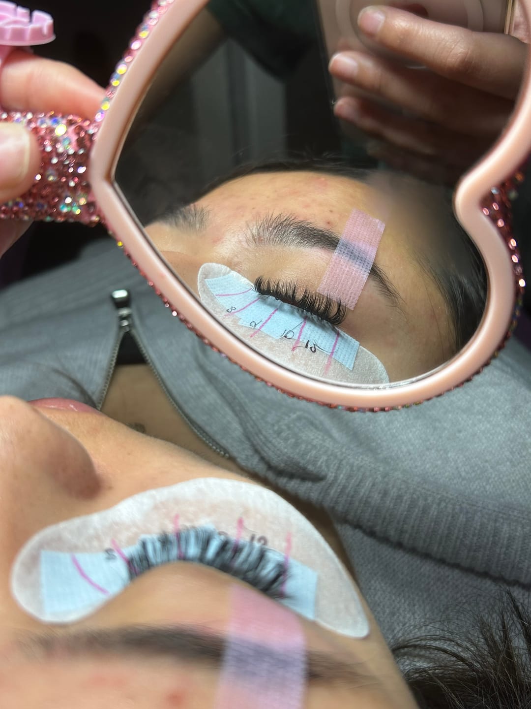 Customer photo review of Cashmere™ Fauxmink Lashes 0.07MM