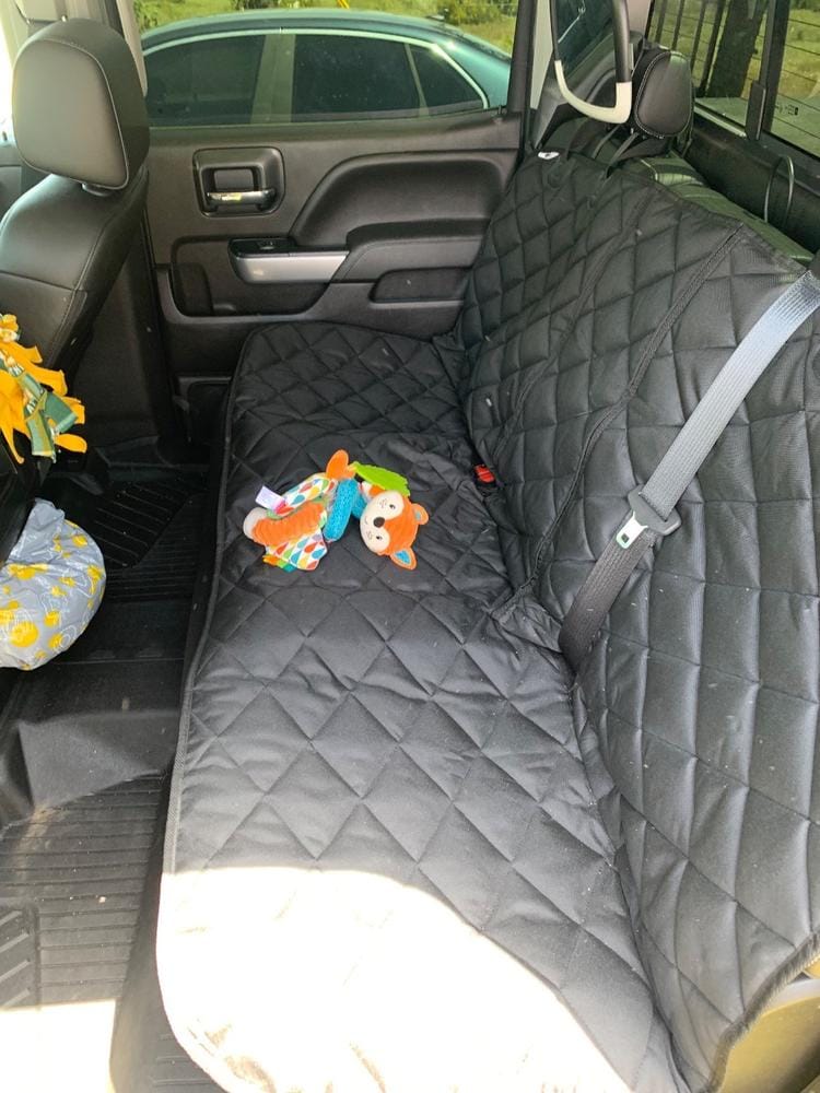 Customer photo review of Rear Seat Cover for Fold Down Seats - No Hammock - XL