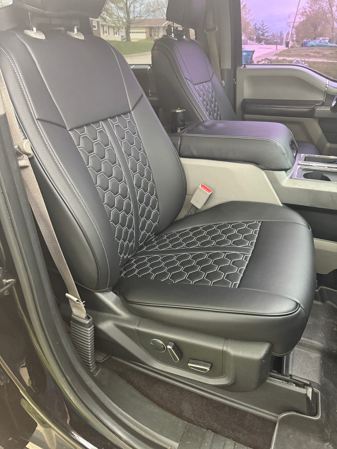 Customer photo review of 2015-20 Ford F-150 | 15-22 F-250 F-350 Custom Seat Covers