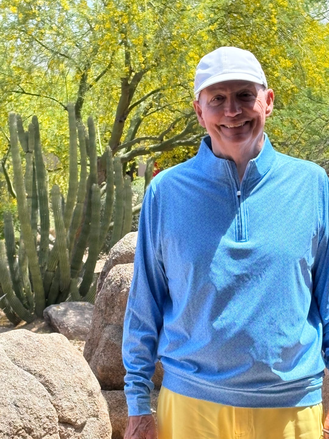 Customer photo review of Luxe 1/4 Zip