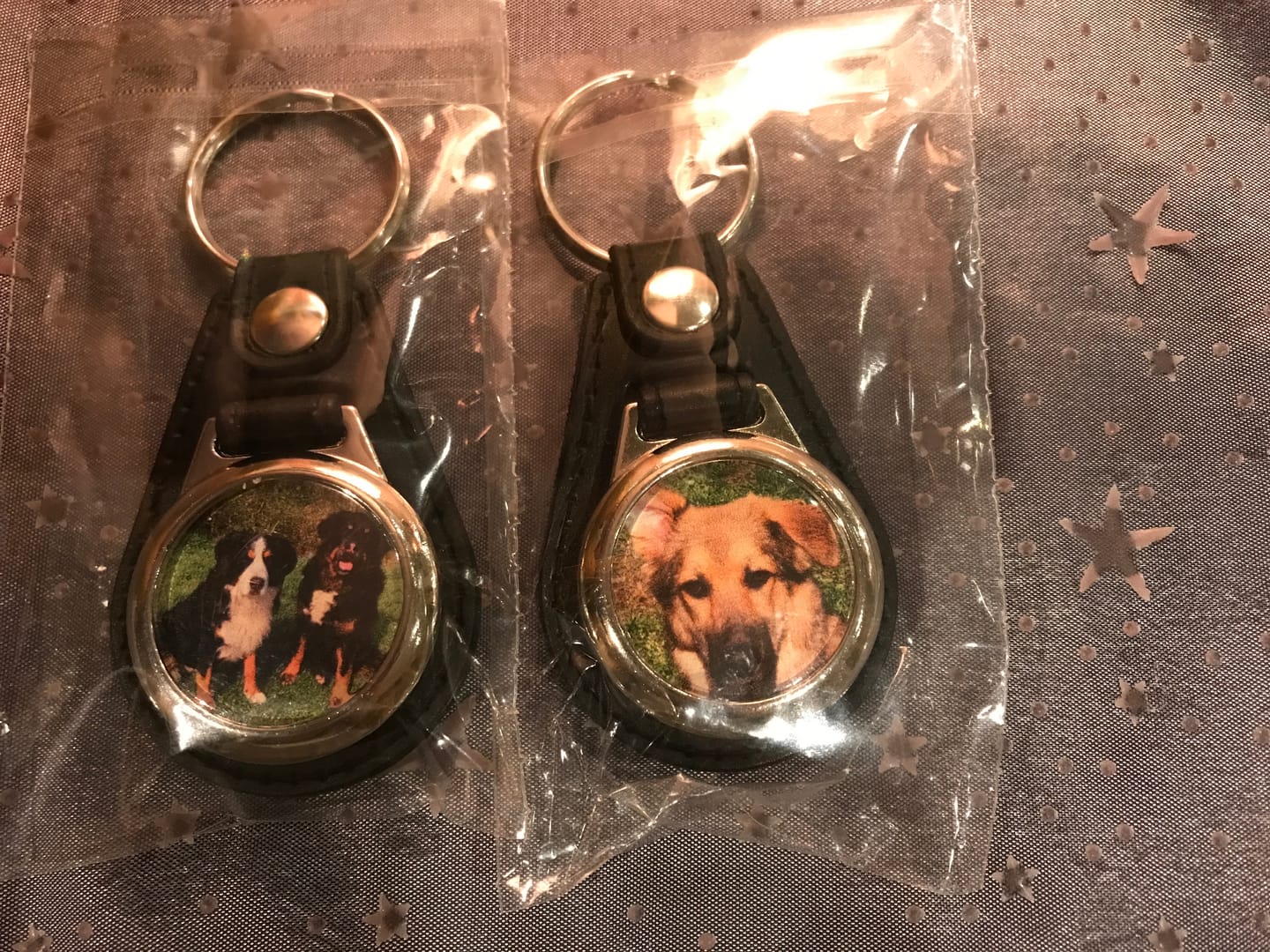 Customer photo review of Schlüsselanhänger-Bundle Leder 3x dein Foto für nur 19,90 €