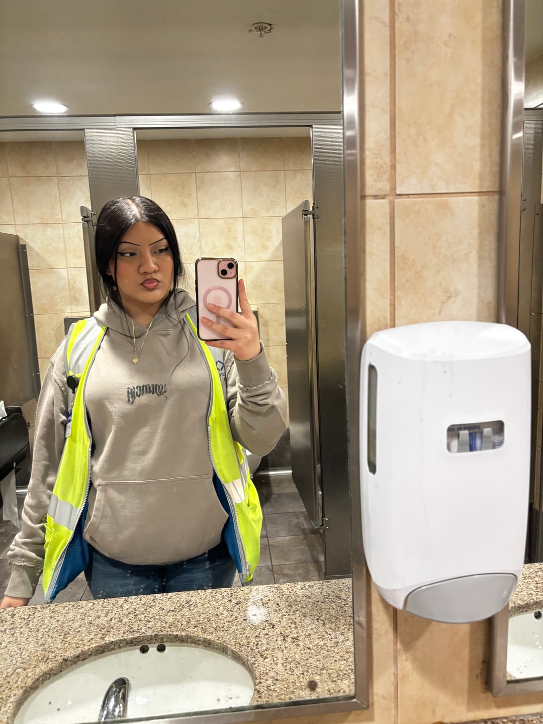 Customer photo review of W549 Rebel Hoodie