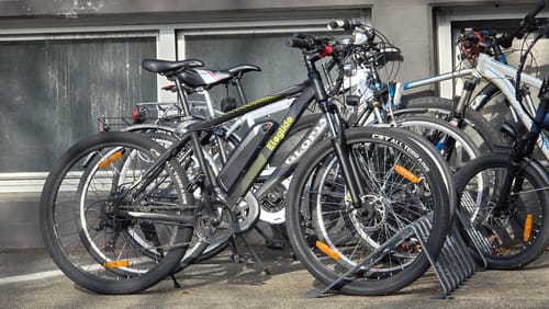 Customer photo review of Front Fork for 27.5" M1, M1 Plus