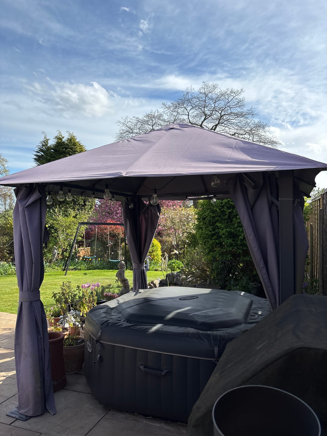 Customer photo review of Highfield Gazebo Canopy