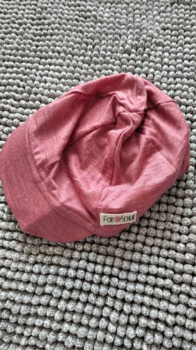 Customer photo review of Kinder Schirmmütze Sommermerino