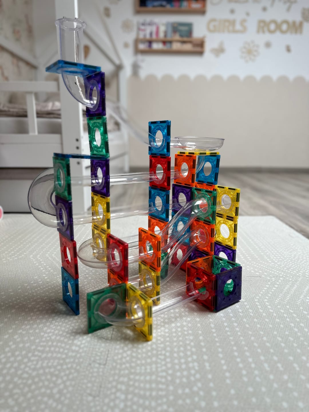 Customer photo review of COLORMAG TUBES Magnetic building set