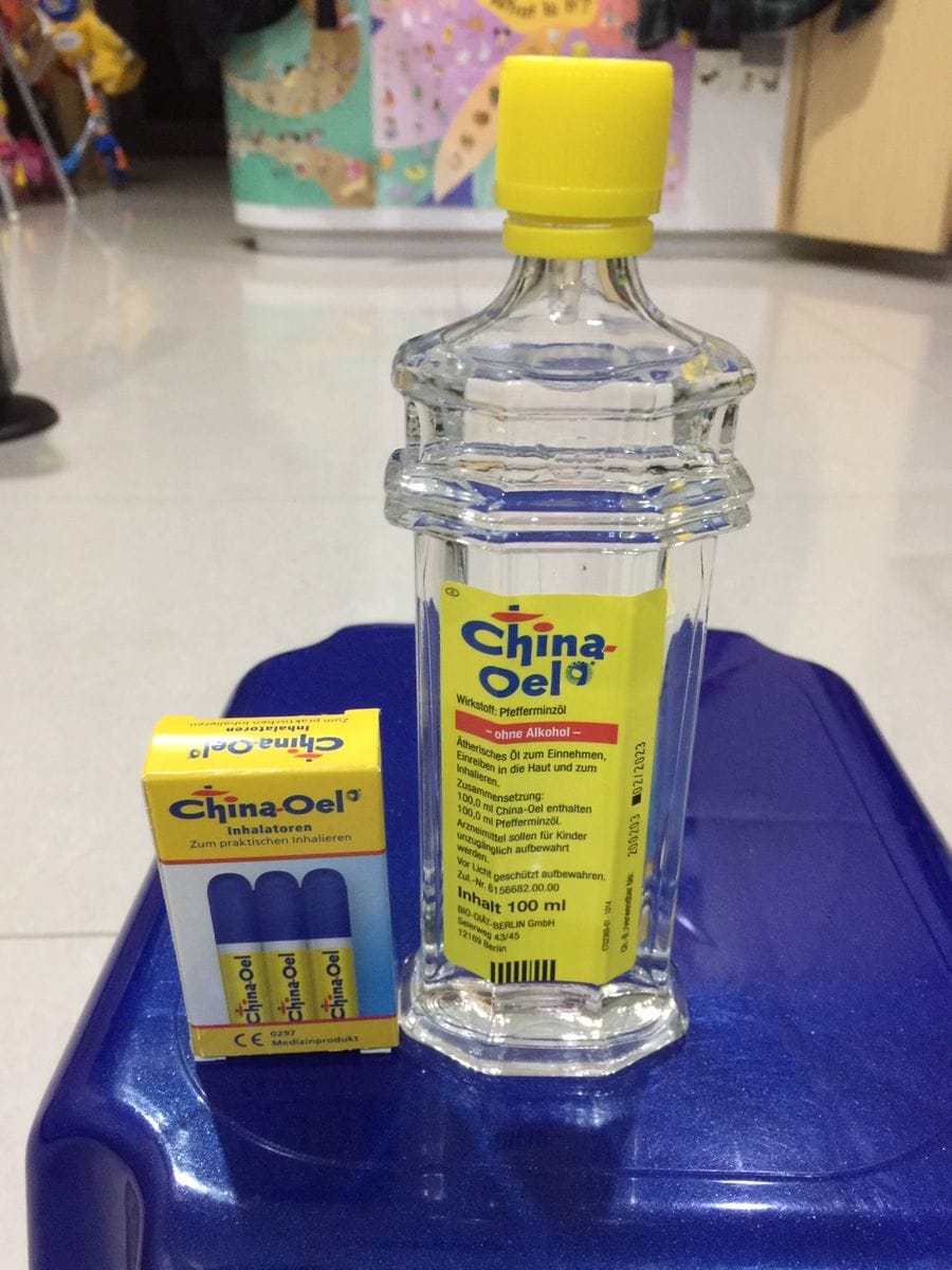 Customer photo review of 德國百靈油 China Oel (100ml | 25ml | 10ml)