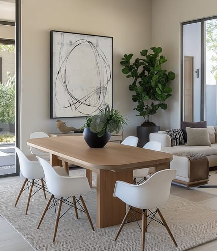 Customer review photo for Contemporary Minimalist Art #MA088