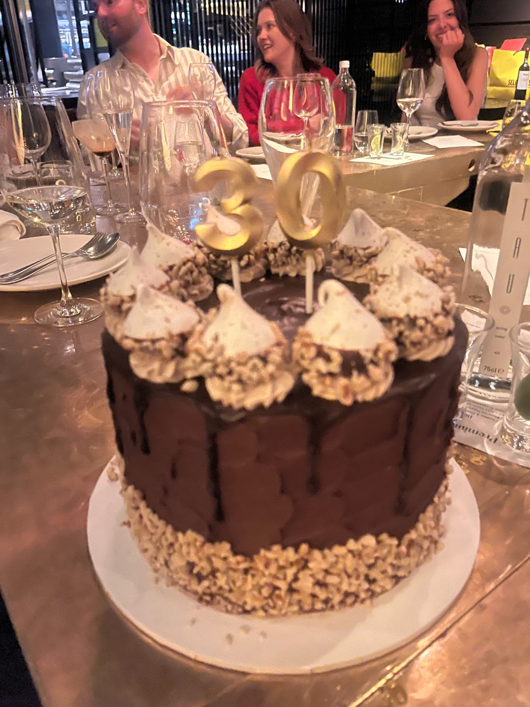Customer photo review of Ferrero Rocher Cake