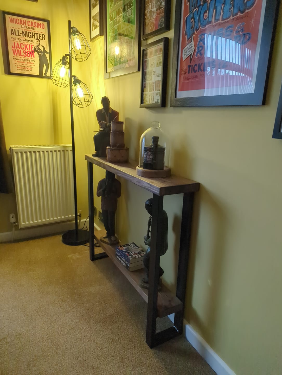Customer photo review of Console Table with Shelf 22.5cm Depth | 84cm High