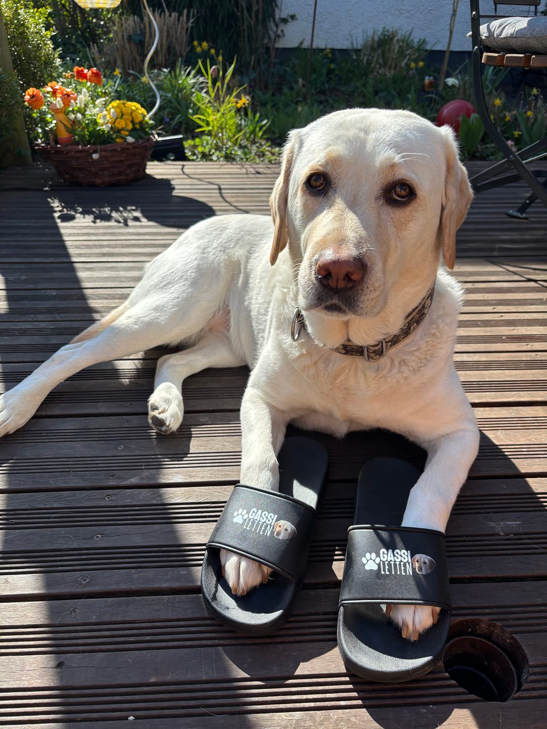 Customer photo review of Gassiletten - Individuelle Badelatschen