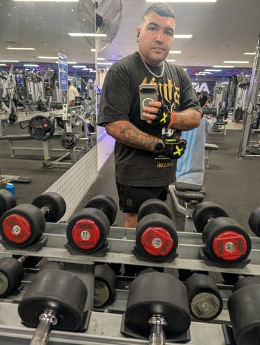 Customer photo review of Quads of the Gods - Lift Shorts - Black / Gold