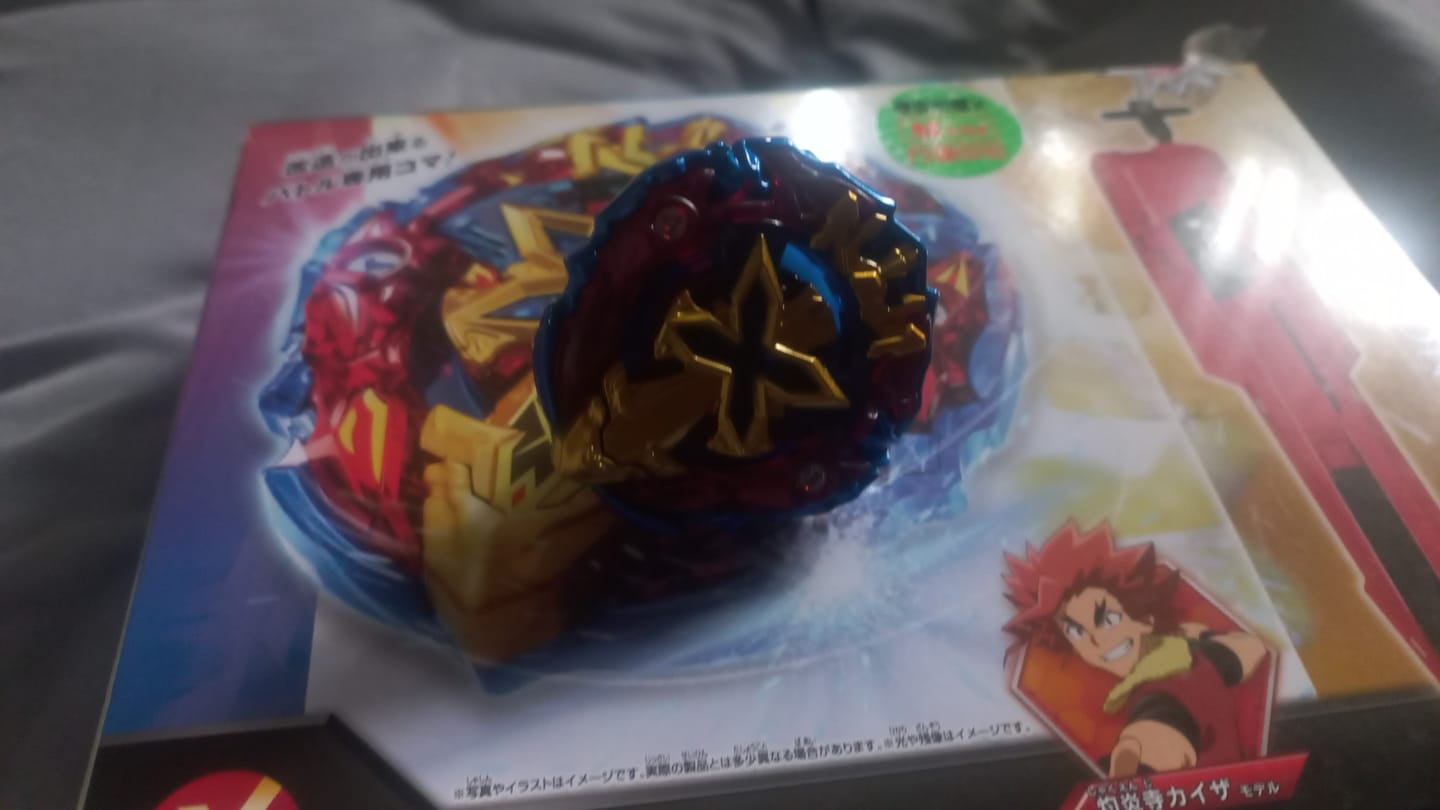 Customer photo review of [Pre-order] Takara Tomy Beyblade X BXG-13 Xeno Xcalibur Starter