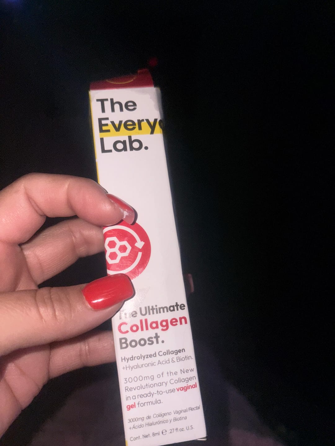 Customer photo review of The Ultimate Collagen Boost Colágeno Vaginal
