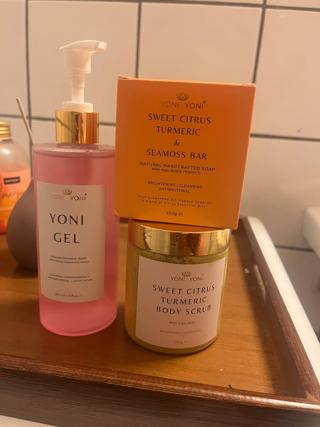 Customer photo review of Yoni Gel - Feminine Wash